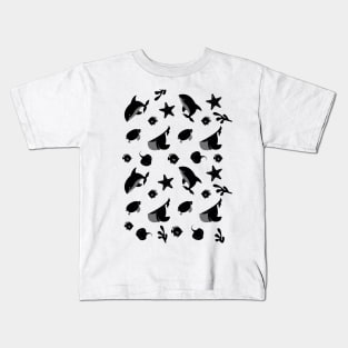 Ocean Life Pattern Kids T-Shirt